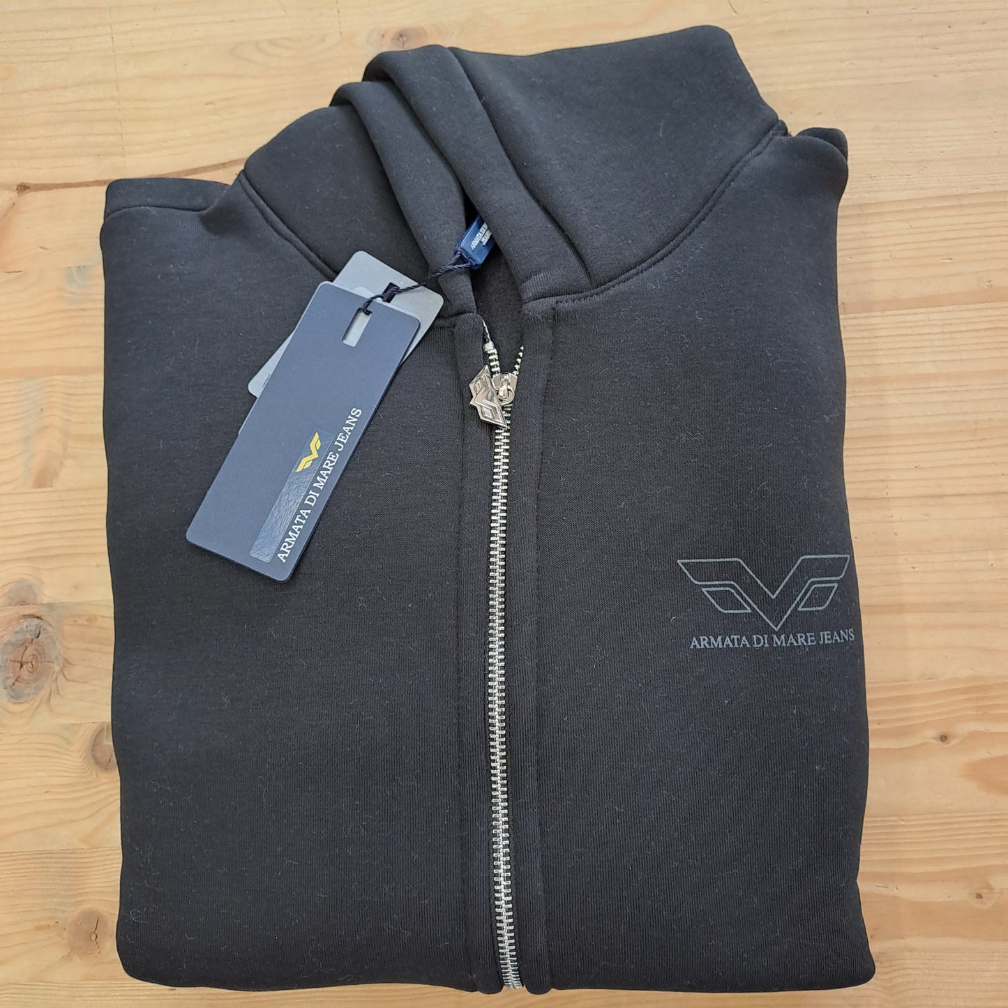 Felpa con zip e cappuccio Armata di Mare