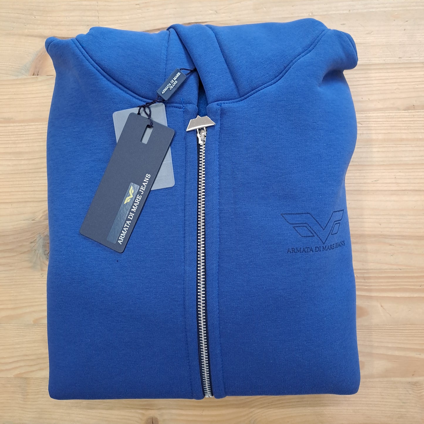 Felpa con zip e cappuccio Armata di Mare