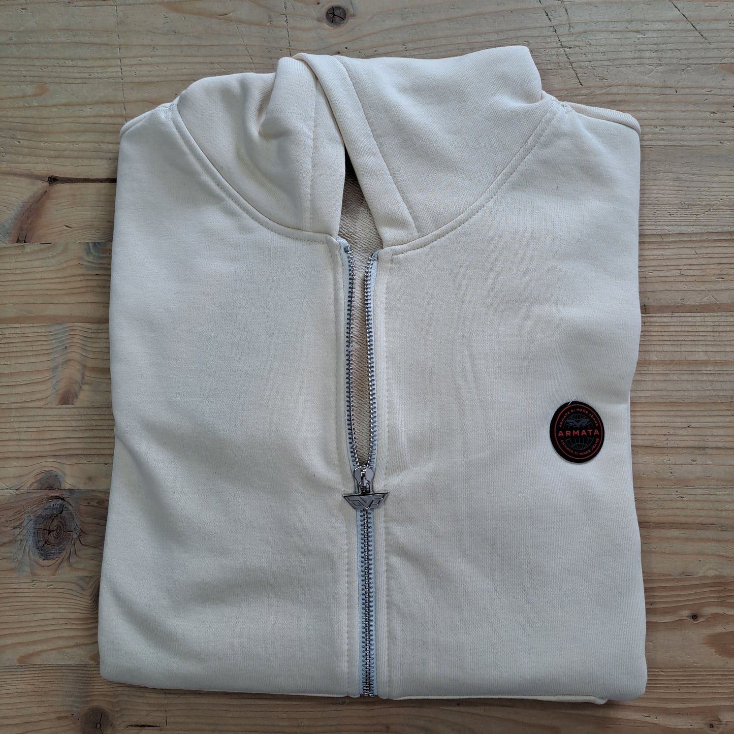 Felpa con zip e cappuccio Armata di Mare 2