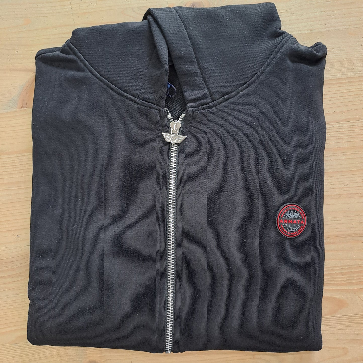 Felpa con zip e cappuccio Armata di Mare 2