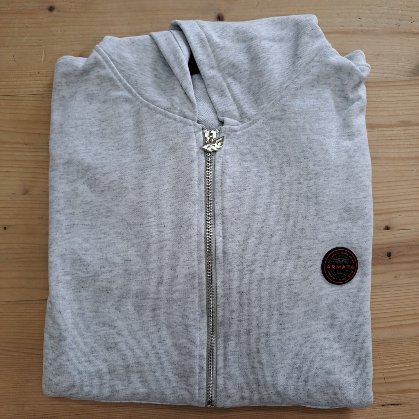 Felpa con zip e cappuccio Armata di Mare 2