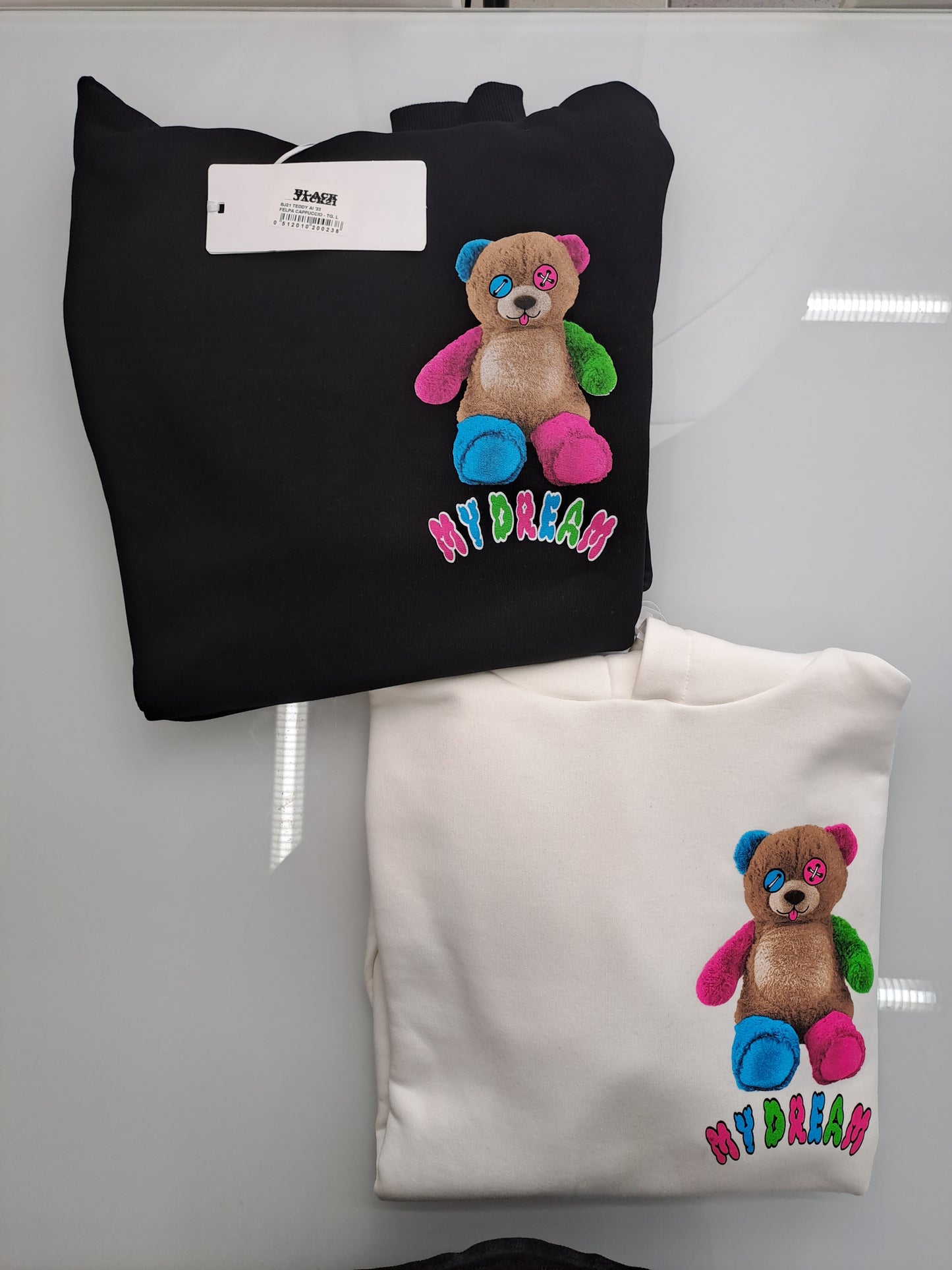BlackJack21 - Felpa con cappuccio TEDDY