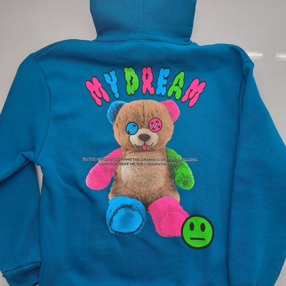 BlackJack21 - Felpa con cappuccio TEDDY